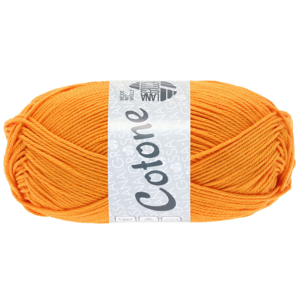 Lana Grossa Cotone kleur 81 Orange