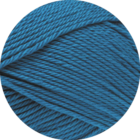 Lana Grossa Cotone kleur 91 Petrolblau