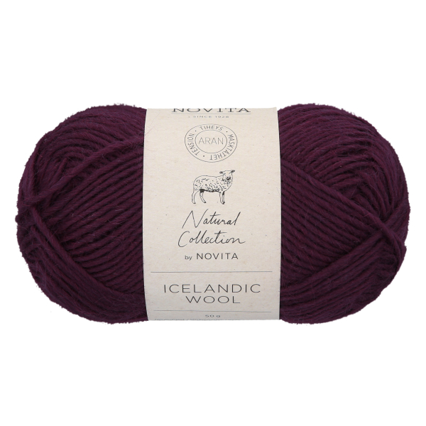 Novita Icelandic Wool kleur 596 Columbine