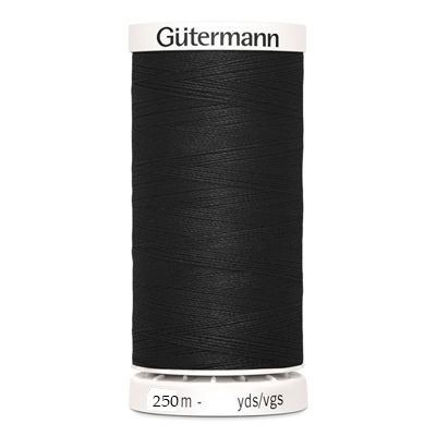 Gütermann naaigaren zwart 250 meter voor de prijs van 200 meter