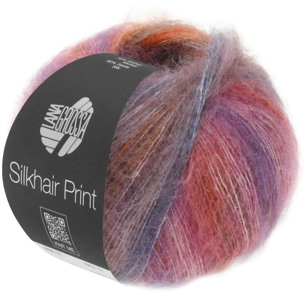 Lana Grossa Silkhair Print kleur 402