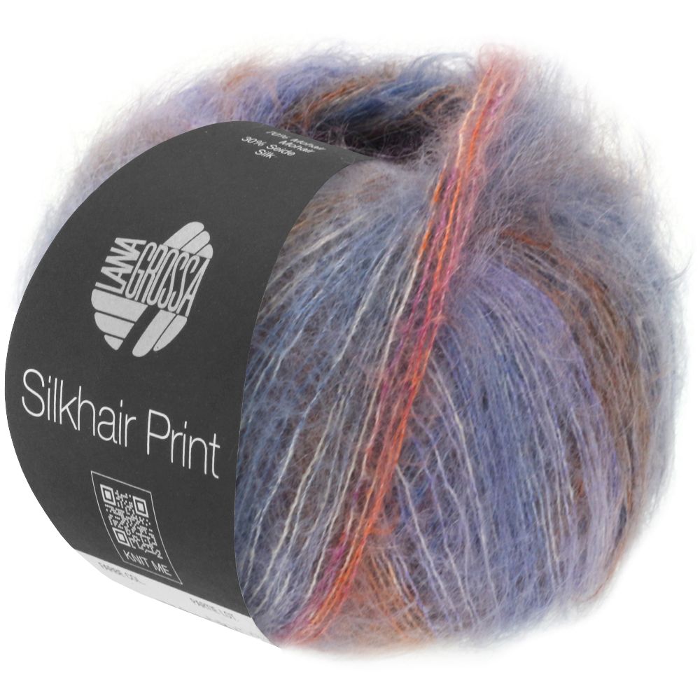 Lana Grossa Silkhair Print kleur 405