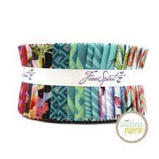 Quiltstof Jelly Roll Moon Garden (40 st) By Tula Pink for free spirit