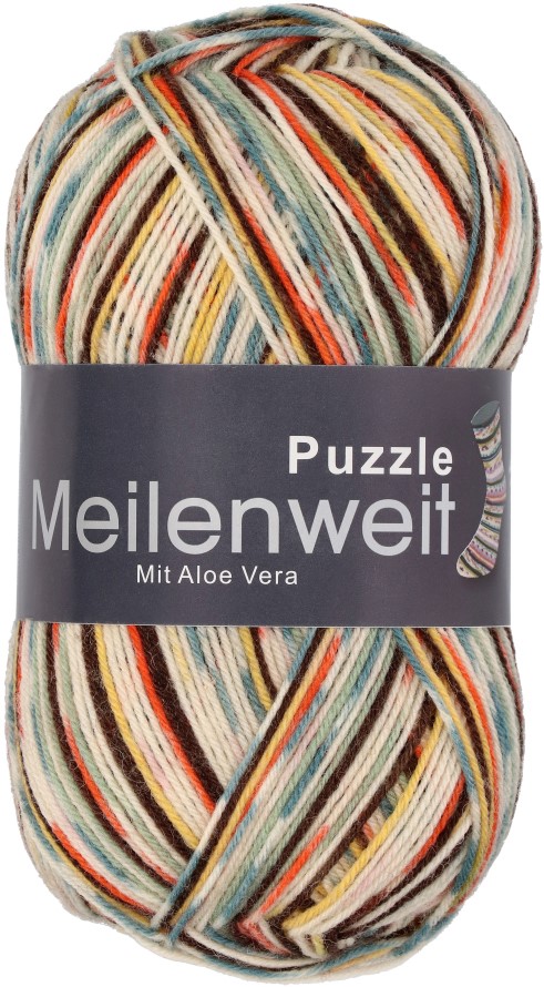 Lana Grossa Meilenweit Puzzle 100 gram kleur 6123