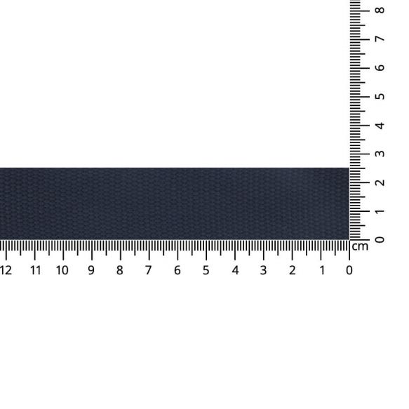 Keperband tassenband extra stevig 25 mm Donker Blauw