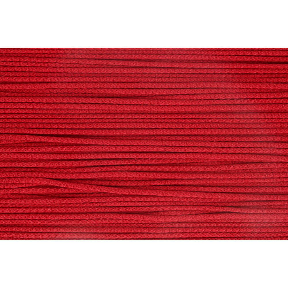Koord 3 mm kleur Rood
