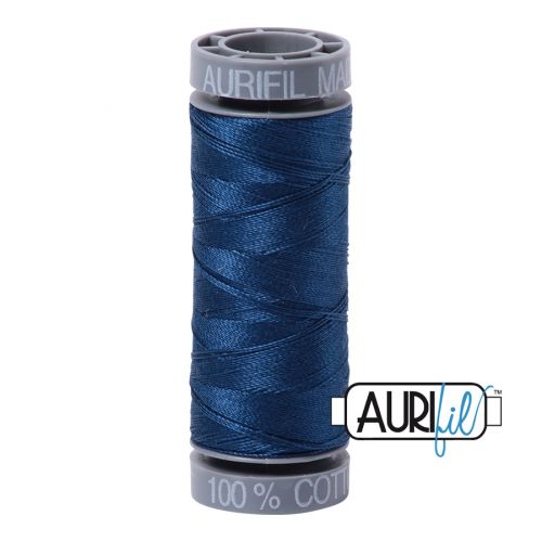 Aurifil Cotton Mako 28 kleur 2783 Medium Delft Blue 100 meter