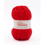 Phildar Phil Lambswool kleur 2231 Vermillon.