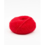 Phil Mohair Soie kleur 1234 Rouge. - Afbeelding 2