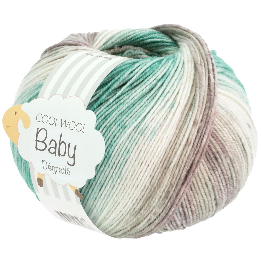 Lana Grossa Cool Wool Baby Degrade kleur 525
