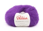 Phil Mohair Soie kleur 2405 Raisin.*
