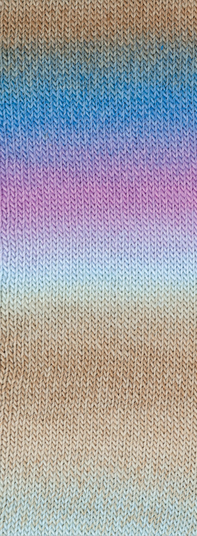 Lana Grossa Meilenweit Color Mix Multi kleur 8002