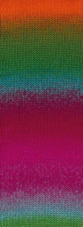 Lana Grossa Meilenweit Color Mix Multi kleur 8004