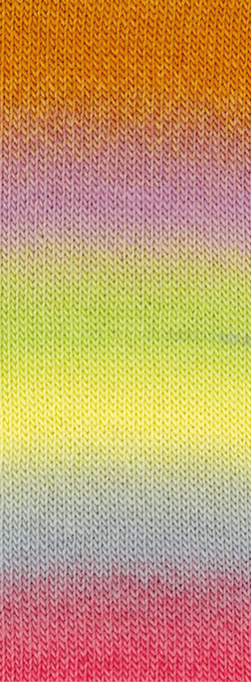 Lana Grossa Meilenweit Color Mix Multi kleur 8006
