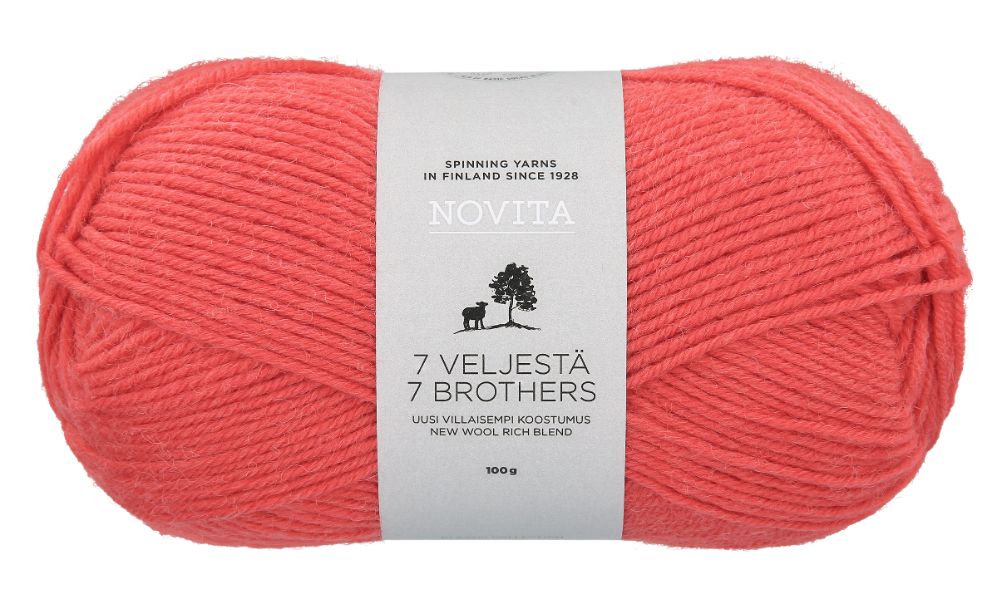 Novita 7 Veljestä 7 Brothers kleur 290 mandarijn