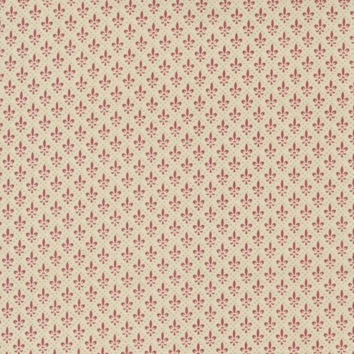 Quiltstof op rol 110 cm breed Moda French General Chateau De Chantilly 13948-16 Pearl