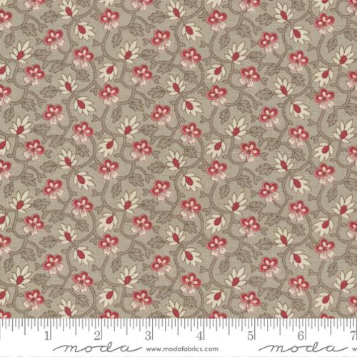 Quiltstof coupon 50 x 55 cm Moda French General Chateau De Chantilly 13945-12 Roche