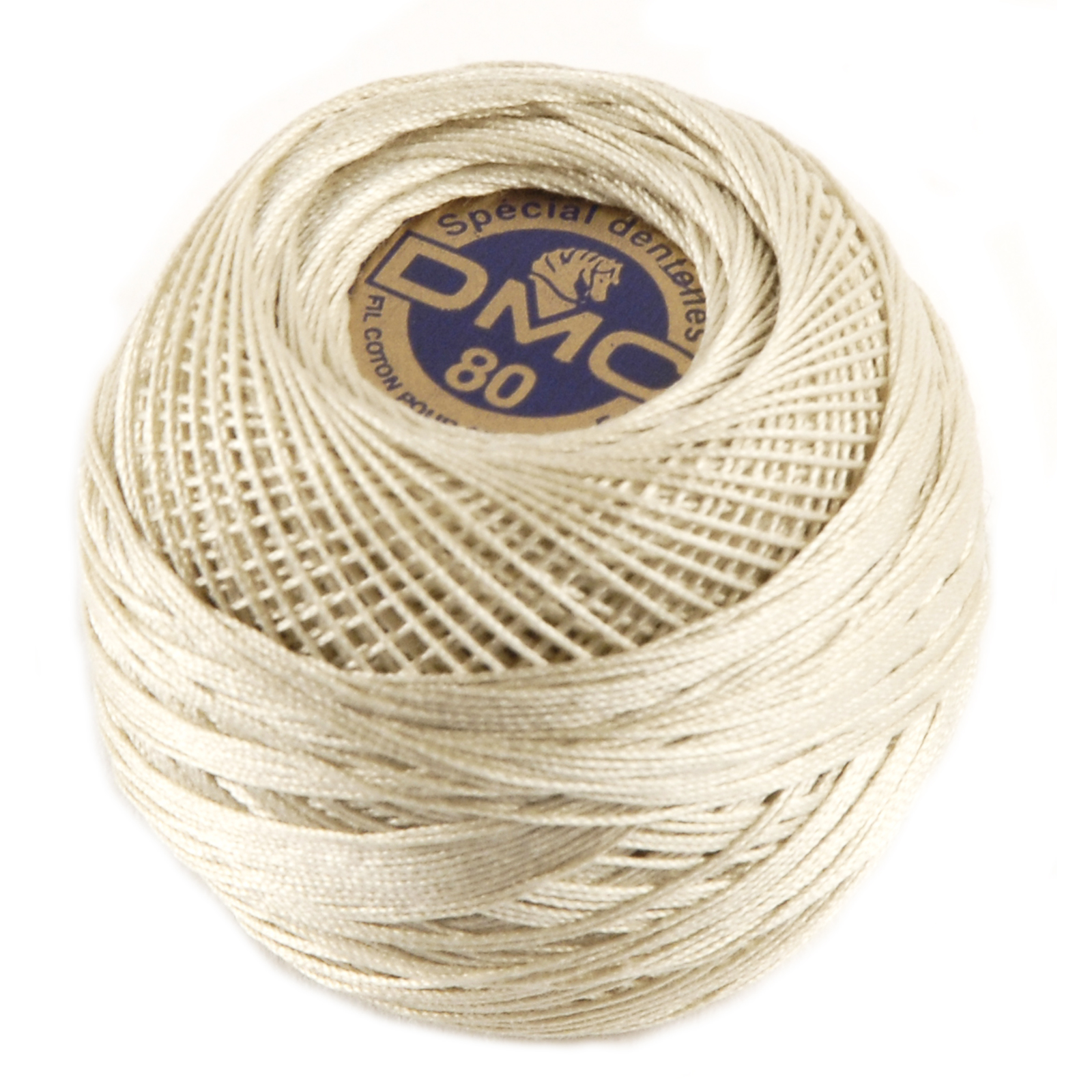 DMC 19 Dentelles 80 kleur 3033 borduur- en haakgaren 5 gram