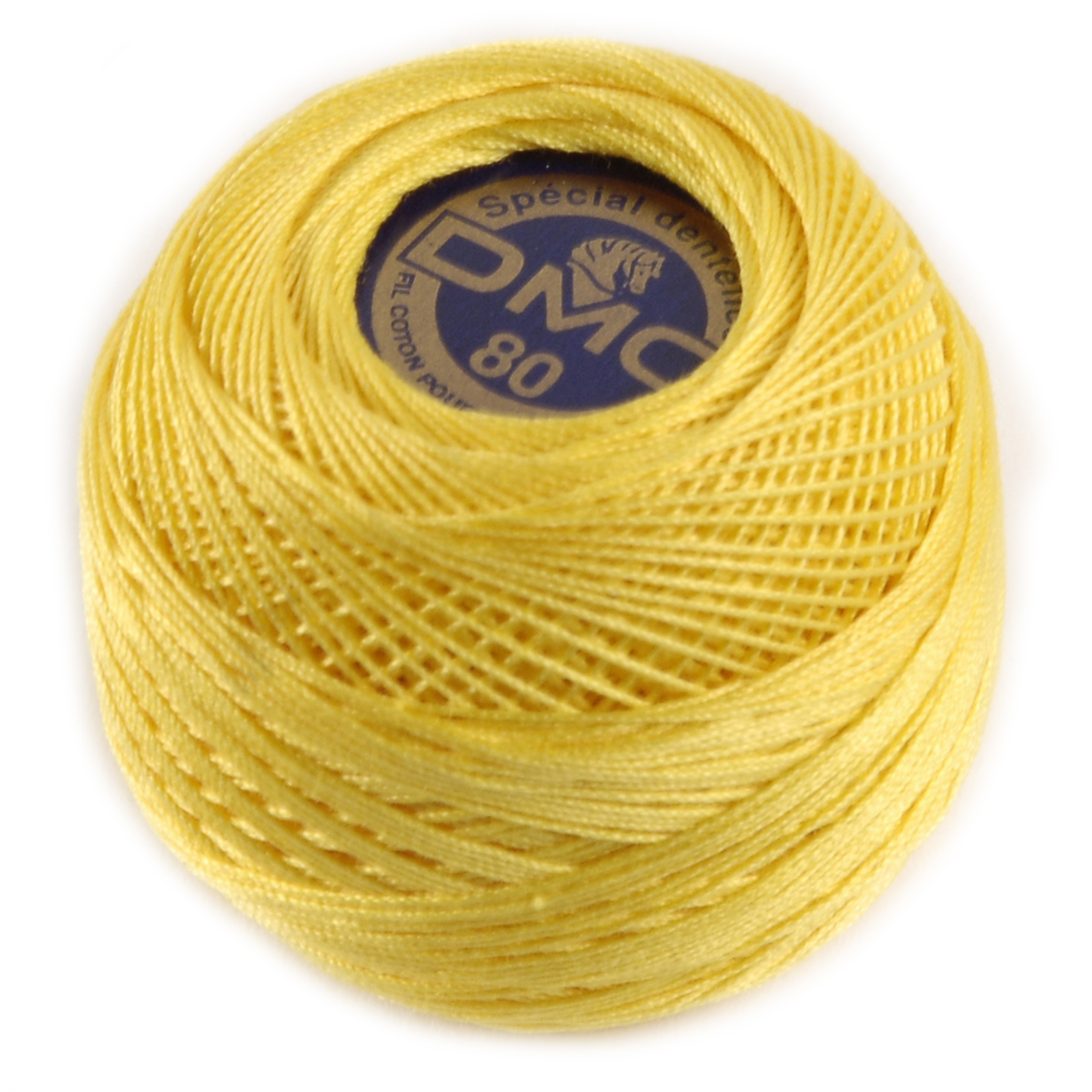 DMC 19 Dentelles 80 kleur 0726 borduur- en haakgaren 5 gram