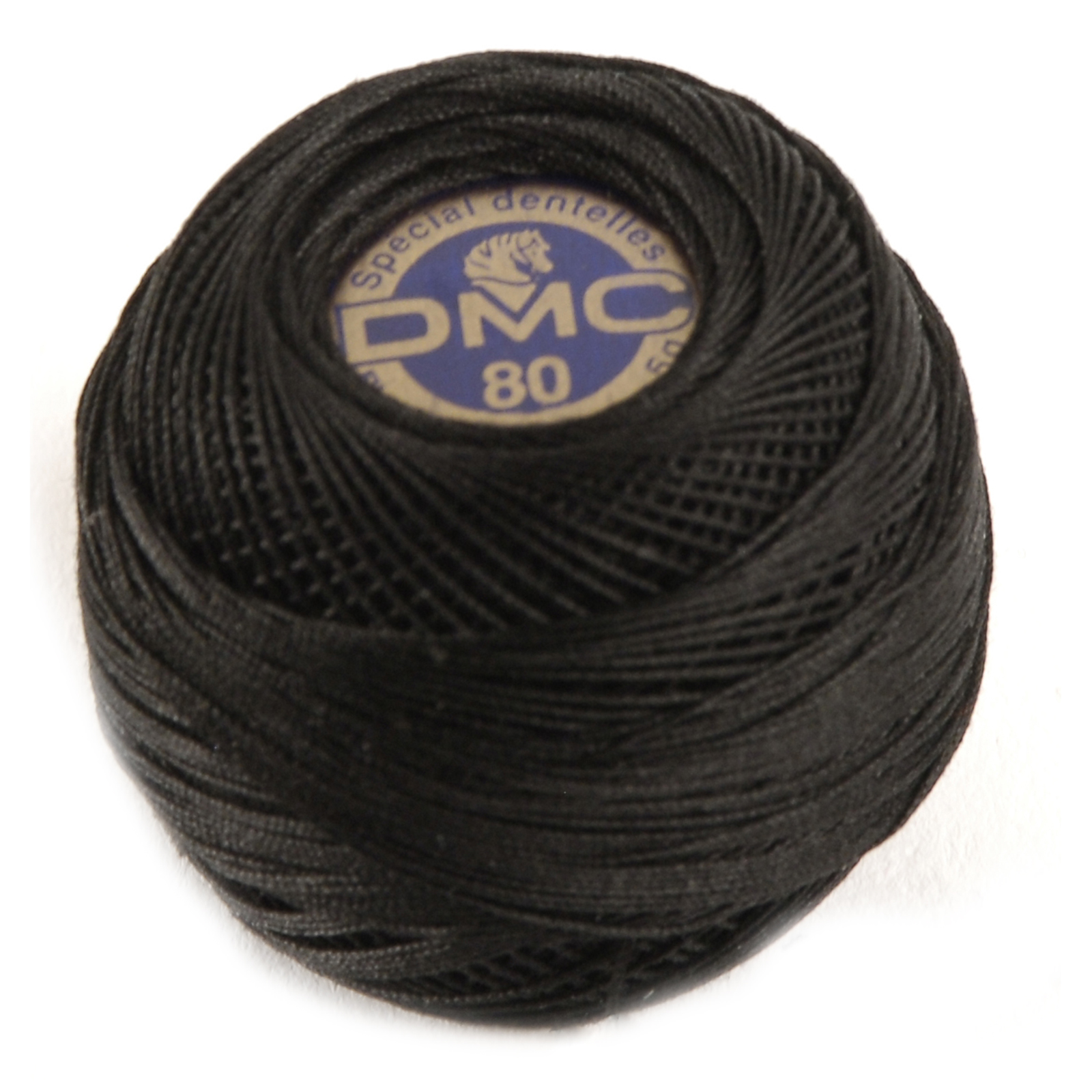 DMC 19 Dentelles 80 kleur noir borduur- en haakgaren 5 gram