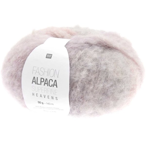 Rico Fashion Alpaca Superfine Heavens kleur 001