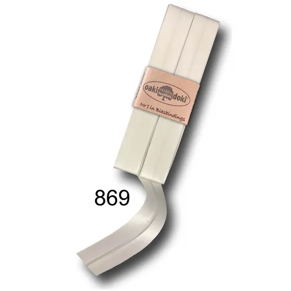 62502-20-869-1_1 Oaki Doki Biasband Satijn 20mm kleur 869 2 meter.. - Afbeelding 1