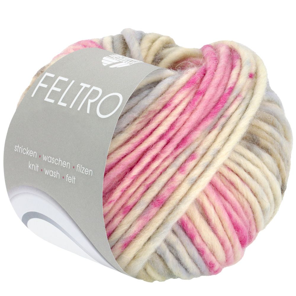 Lana Grossa Feltro Rigato kleur 627
