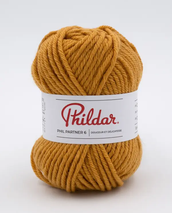 12855_2019_S1 Phildar Partner 6 kleur 2019 Gold