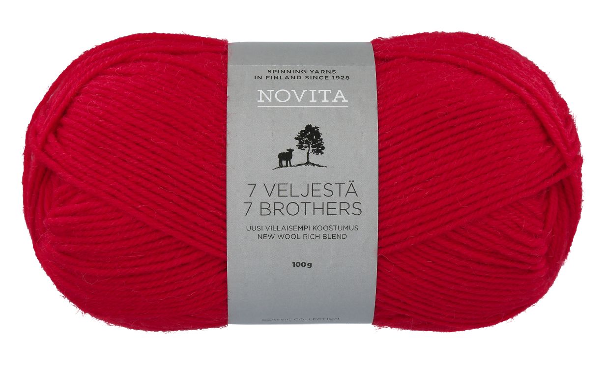 Novita 7 Veljestä 7 Brothers kleur 549
