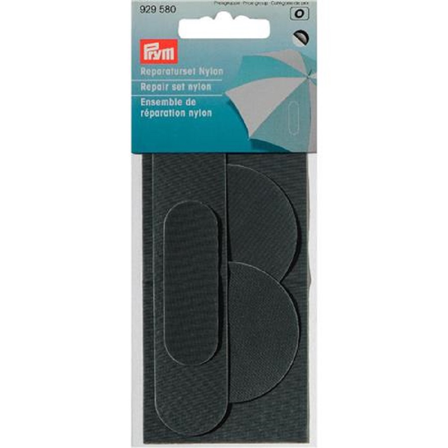 Prym reparatieset nylon zelfklevend kleur zwart