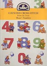 Borduurpatronen DMC P5095 Telpatroon 'Bears' Numbers