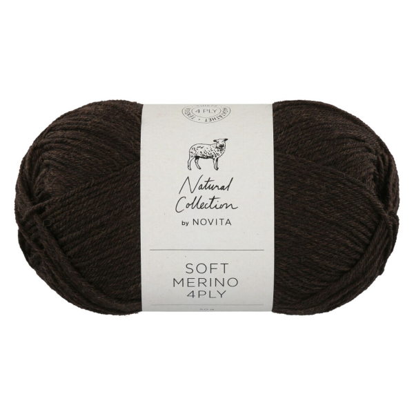 Novita Soft Merino 4Ply kleur 064 false morel