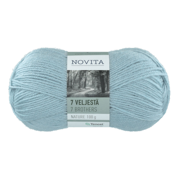 Novita 7 Veljestä 7 Brothers Nature kleur 109 tide