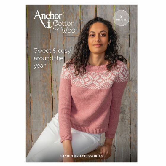 Boek Anchor Cotton 'n' Wool 8 Designs