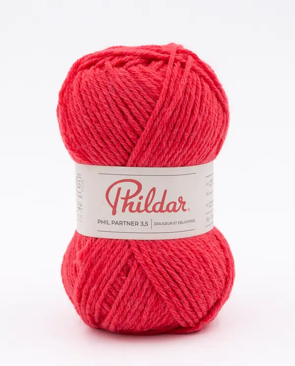 12924_2278_S1 Phildar partner 3.5 kl 2278 Corail