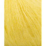 Phil Mohair Soie kleur 2461 Jaune. - Afbeelding 2