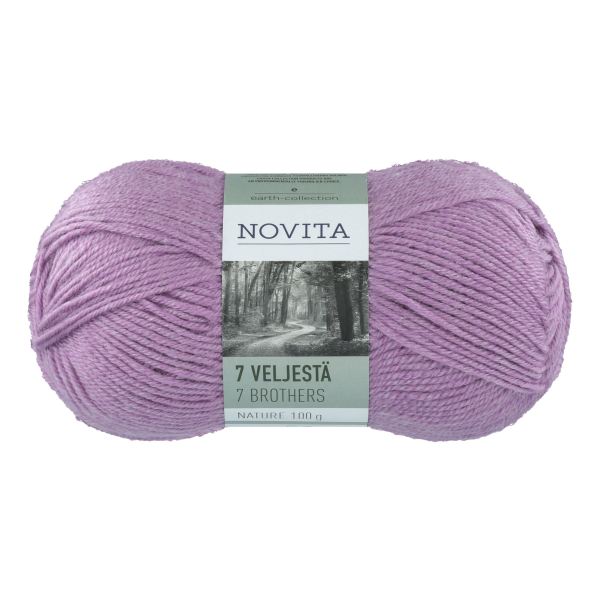 Novita 7 Veljestä 7 Brothers Nature kleur 702 mimosa