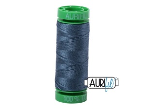 Aurifil Cotton Mako 40 kleur 1310 Medium Blue Grey 150 meter