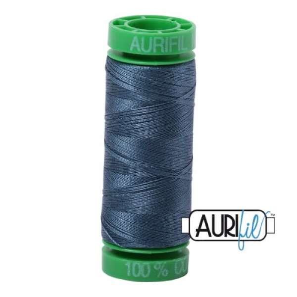 Aurifil Cotton Mako 40 kleur 1310 Medium Blue Grey 150 meter