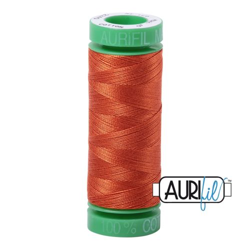 Aurifil Cotton Mako 40 kleur 2240 Rusty Orange 150 meter