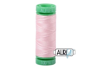 Aurifil Cotton Mako 40 kleur 2410 Pale Pink 150 meter