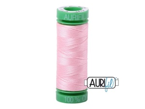 Aurifil Cotton Mako 40 kleur 2423 Baby Pink 150 meter