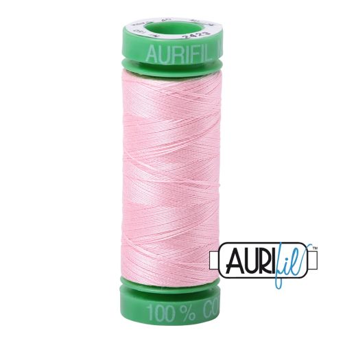 Aurifil Cotton Mako 40 kleur 2423 Baby Pink 150 meter
