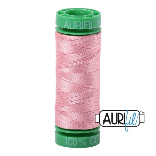 Aurifil Cotton Mako 40 kleur 2437 Light Peony 150 meter