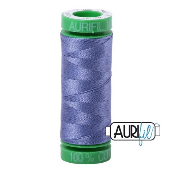 Aurifil Cotton Mako 40 kleur 2525 Dusty Blue Violet 150 meter