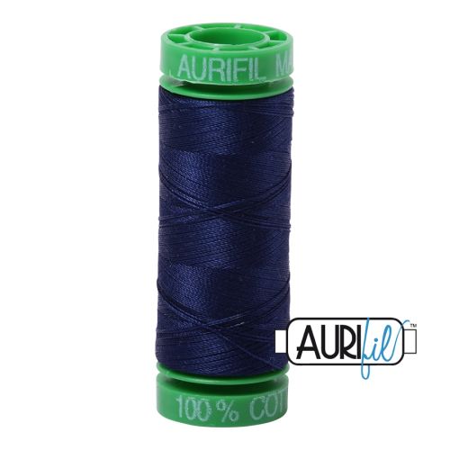 Aurifil Cotton Mako 40 kleur 2745 Midnight 150 meter