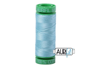 Aurifil Cotton Mako 40 kleur 2805 Light Grey Turquoise 150 meter