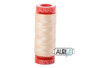 Aurifil Cotton Mako 50 kleur 2123 Butter 200 meter