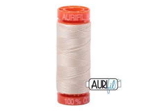 Aurifil Cotton Mako 50 kleur 2310 Light Beige 200 meter