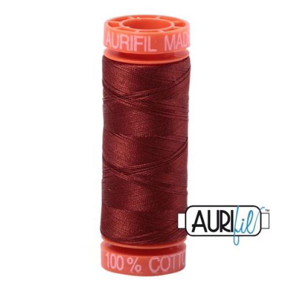 Aurifil Cotton Mako 50 kleur 2355 Rust 200 meter